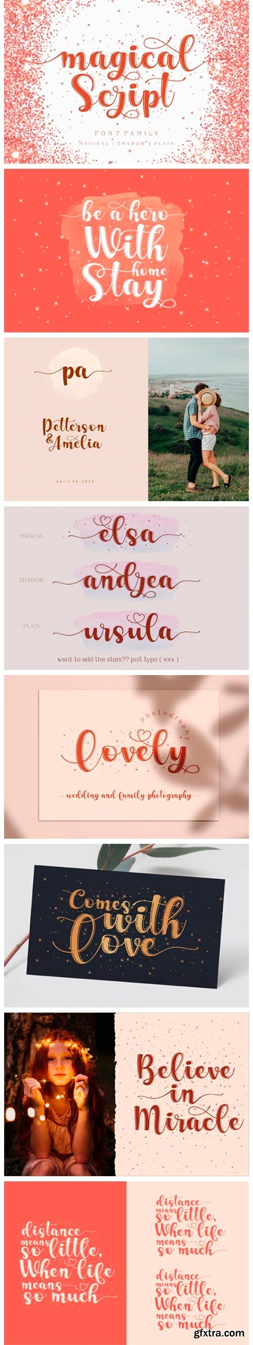 Magical Script Font