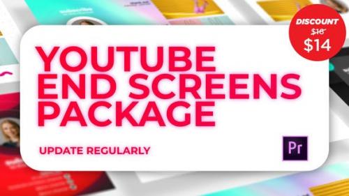 Videohive - Youtube End Screens Pack