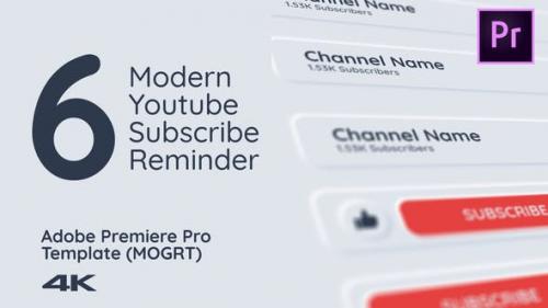 Videohive - Modern Youtube Subscribe Pack
