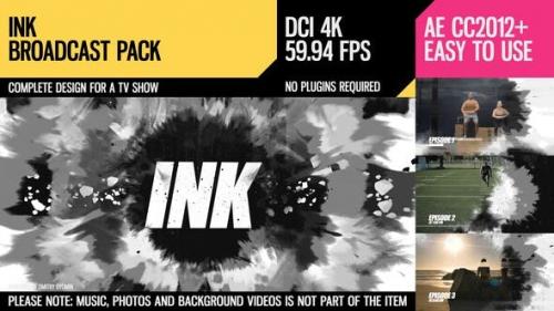 Videohive - Ink (Broadcast Pack)