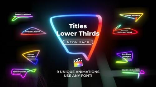 Videohive - Neon Light Titles 6