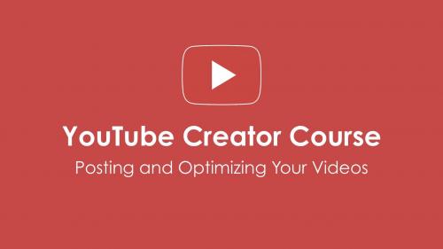 SkillShare - YouTube for Beginners: Posting & Optimizing Your Videos - 680673140