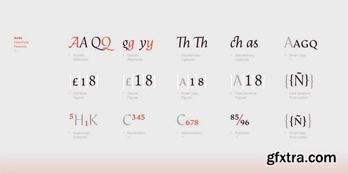 Arida Font Family