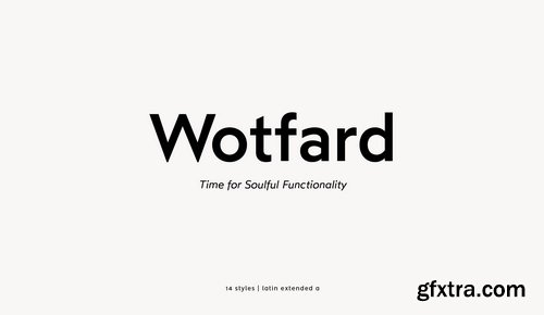 Wotfard Font Family