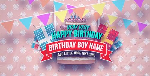 Videohive - Happy Birthday Slideshow