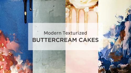 SkillShare - Modern Texturized Buttercream Cakes - 776962525