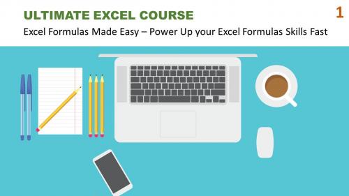 SkillShare - Ultimate Excel Course #1 - Excel Formulas Made Easy: Get Up to Speed with Excel Formulas Fast - 813271137