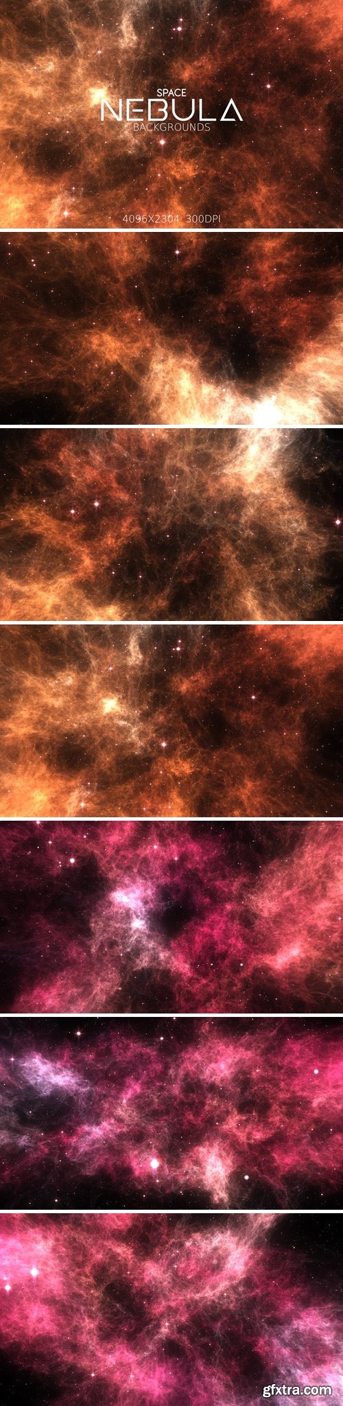 Space Nebula Backgrounds