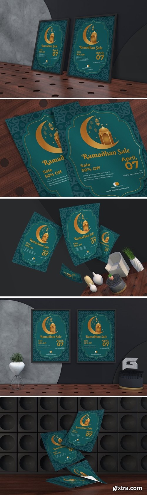 Ramadan Sale Flyer & Poster Template