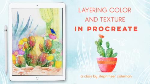 SkillShare - Layering Color and Texture in Procreate - 872259078