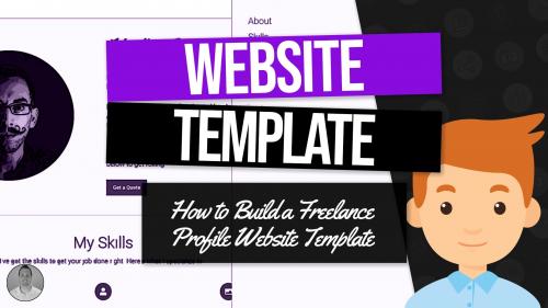 SkillShare - Web Design Projects: Build a Freelance Website Template From Scratch Using HTML, CSS, jQuery, PHP - 893014576