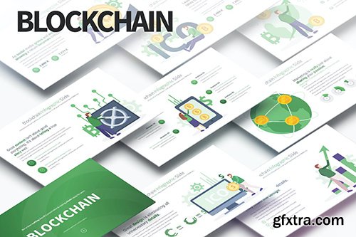 BLOCKCHAIN - PowerPoint Infographics Slides