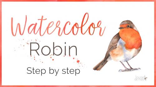 SkillShare - Master Watercolor Techniques: Learn to Paint a Watercolor Robin - 465432792