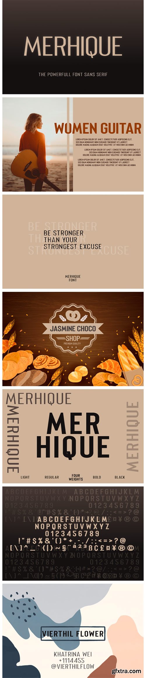 Merhique Font Family