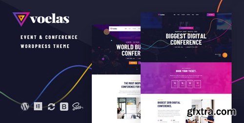 ThemeForest - Voelas v1.0.5 - Event & Conference WordPress Theme - 25227219