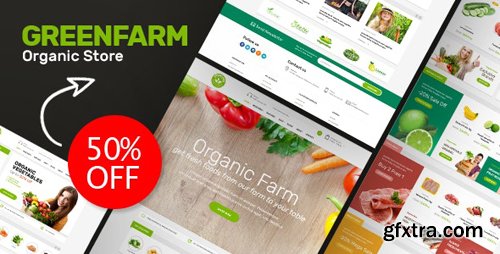 ThemeForest - Greenfarm v1.0 - Organic Food Prestashop Theme - 26231996