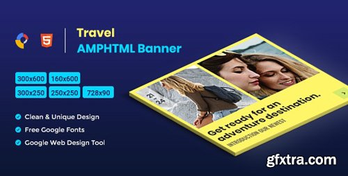 CodeCanyon - Travel AMPHTML Banners Ads Template v1.0 - 26215813