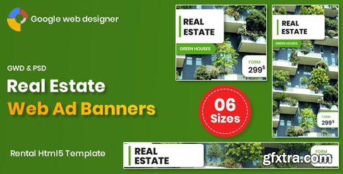 CodeCanyon - Real Estate Banners Google Web Designer v1.0 - 26239852