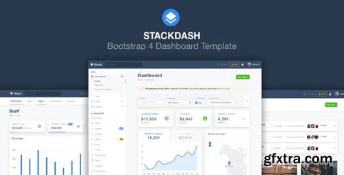 ThemeForest - StackDash v1.3.0 - Bootstrap 4 Admin Dashboard Theme - 22959011