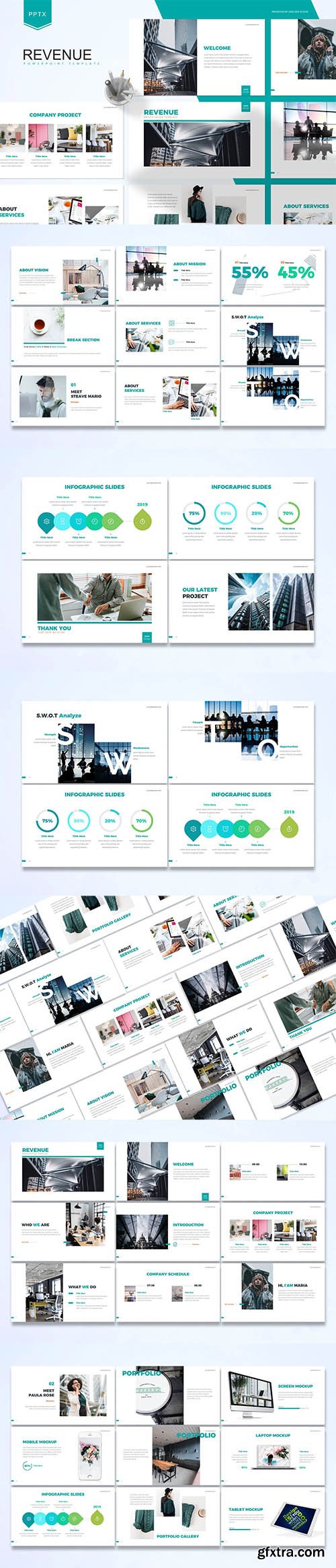 Revenue - Business Powerpoint, Keynote