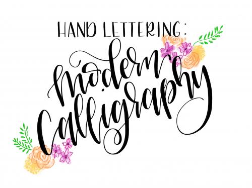 SkillShare - Hand Lettering: 4 Easy Steps to Modern Calligraphy - 529953614