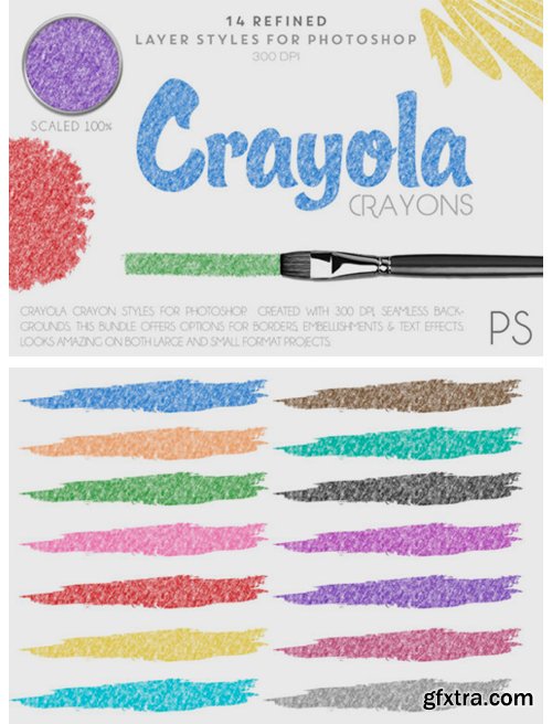 Crayola Crayons Font