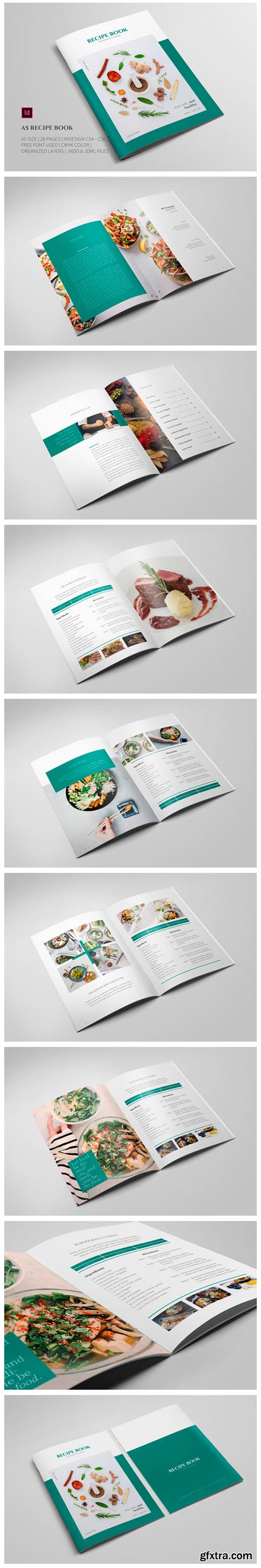 A5 Recipe Book Template 3792461