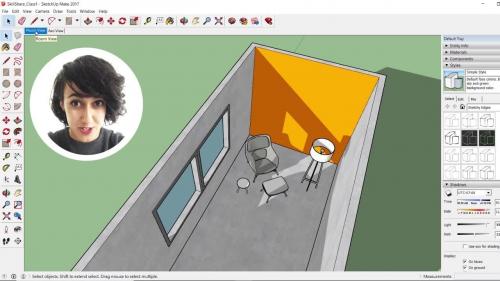 SkillShare - SketchUp - Basic 3D Modeling - Interior Design - 581909674