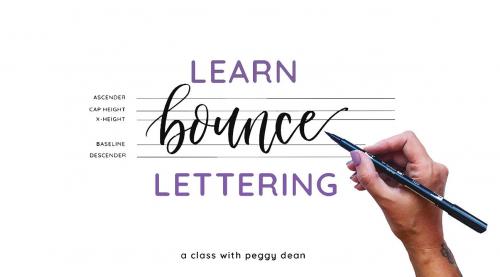 SkillShare - Bounce Lettering: Learn to Break the Rules to Produce Effortless-Looking Calligraphy - 584912142