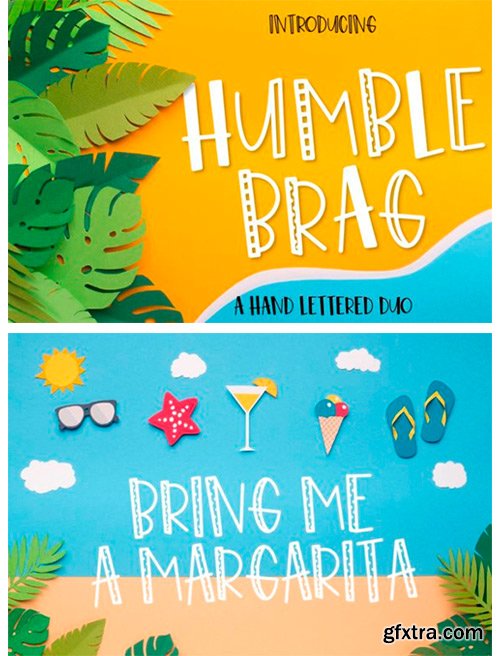 Humble Brag Duo Font