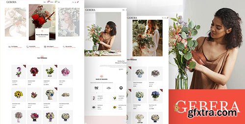 ThemeForest - Gerbera v1.0 - Florist Boutique & Decoration Store Shopify Theme - 26230536