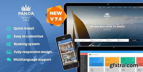 CodeCanyon - Panda Resort v7.6.1 - CMS for Single Hotel - Booking System - 12913332