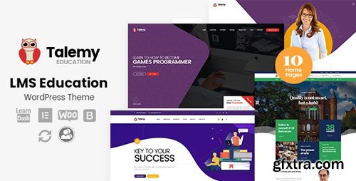 ThemeForest - Talemy v1.1.10 - LMS Education WordPress Theme - 23064542