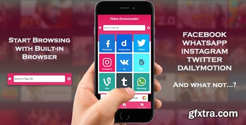CodeCanyon - Video Downloader with Browser (Update: 21 January 20) - 24920162