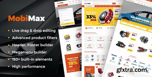 ThemeForest - Mobimax v2.4 - Auto Parts WordPress Theme + WooCommerce Shop - 23941859