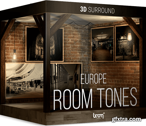 Boom Library Room Tones Europe 3D Surround Edition WAV