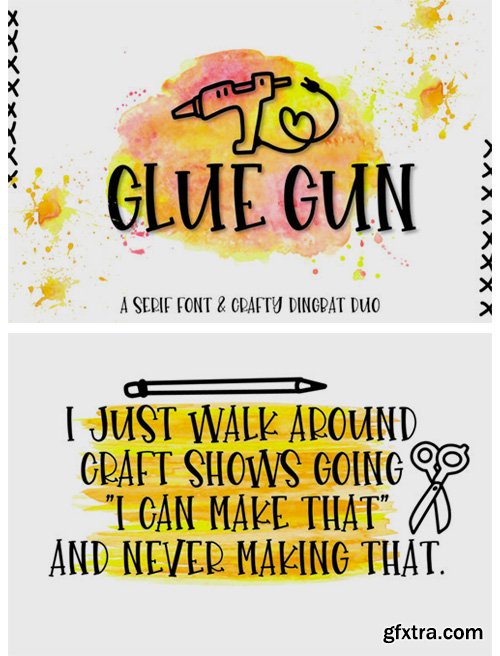 Glue Gun Font