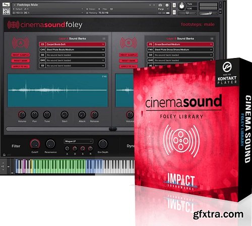 Impact Soundworks Cinema Sound Foley Library KONTAKT-DECiBEL