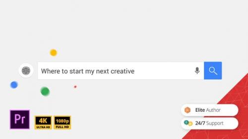 Videohive - Web Search Logo Reveal | Premiere Pro Template