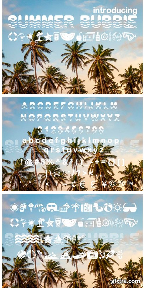 Summer Bubble Font