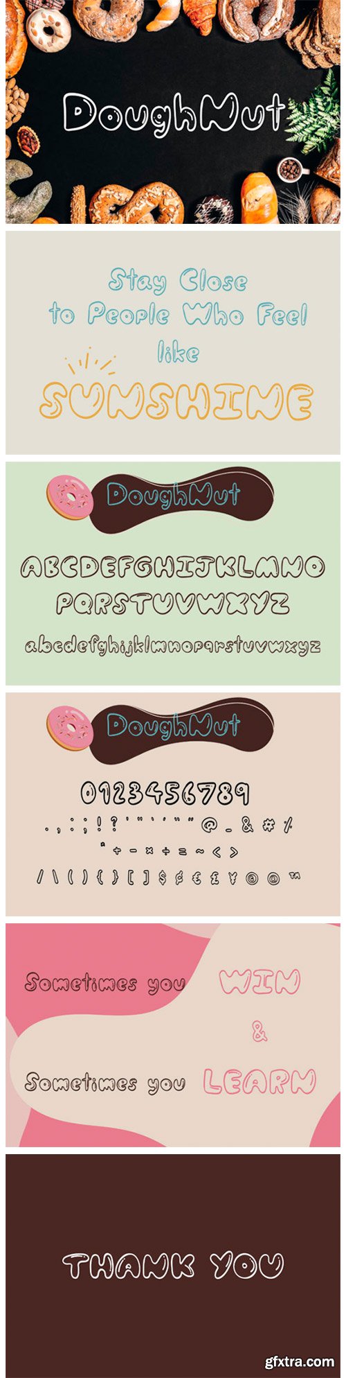 Doughnut Font