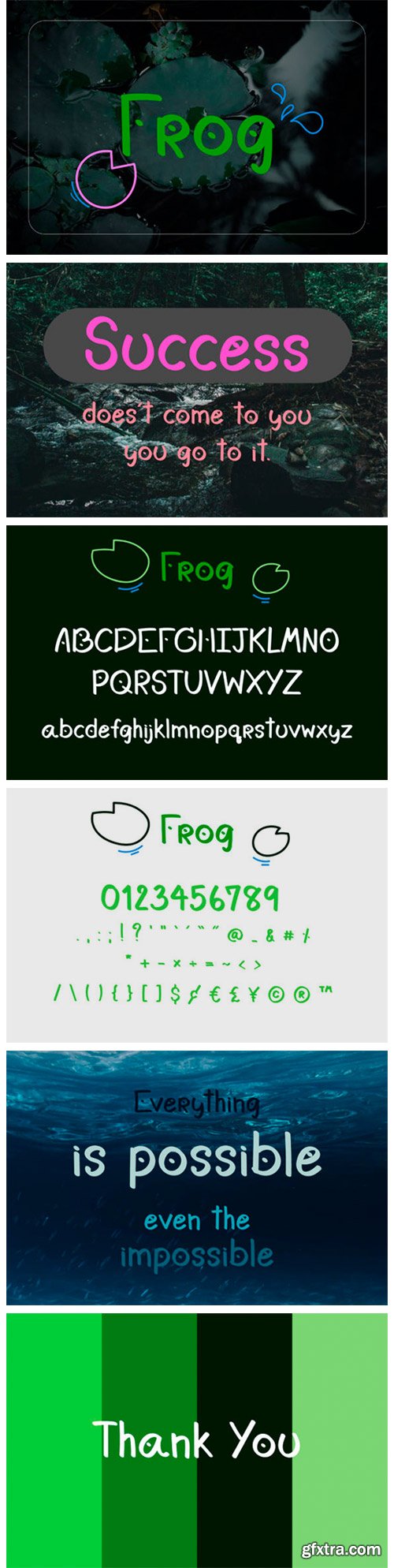 Frog Font