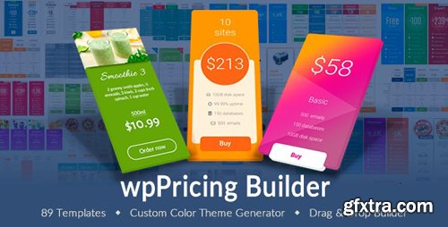 CodeCanyon - WP Pricing Table Builder v1.6.0 - Responsive Pricing Plans Plugin for WordPress - 13471310