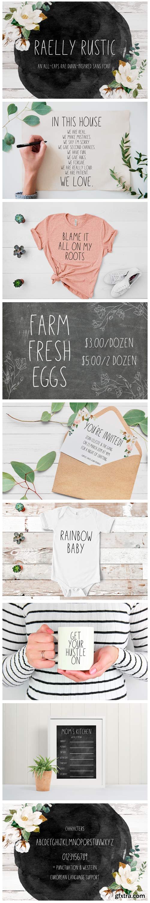 Raelly Rustic Font