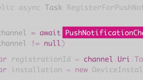 Lynda - Mastering Xamarin.Forms Development: 9 Advanced Push Notifications - 616716