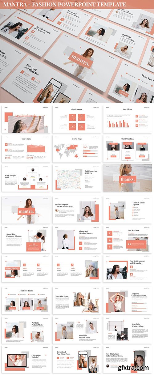 Mantra - Fashion Powerpoint Template