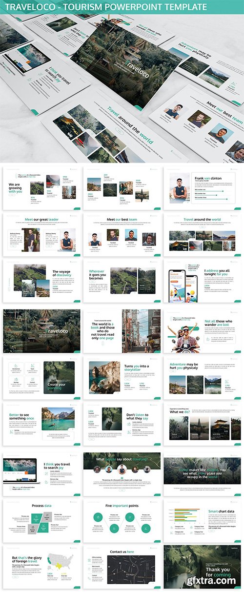 Traveloco - Tourism Powerpoint Template