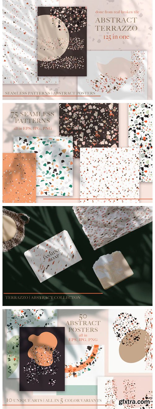 Terrazzo Abstract Bundle 3808225