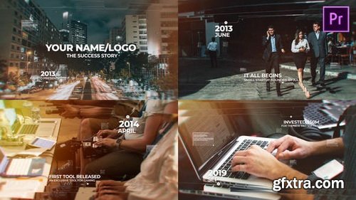 Videohive - Modern Timeline Slideshow MOGRT - 26261583