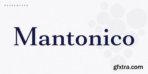 Mantonico Font Family